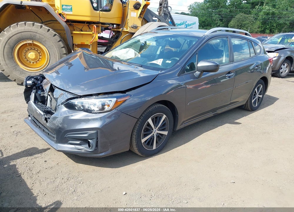 2019 SUBARU IMPREZA VIN: 4S3GTAD60K3721995