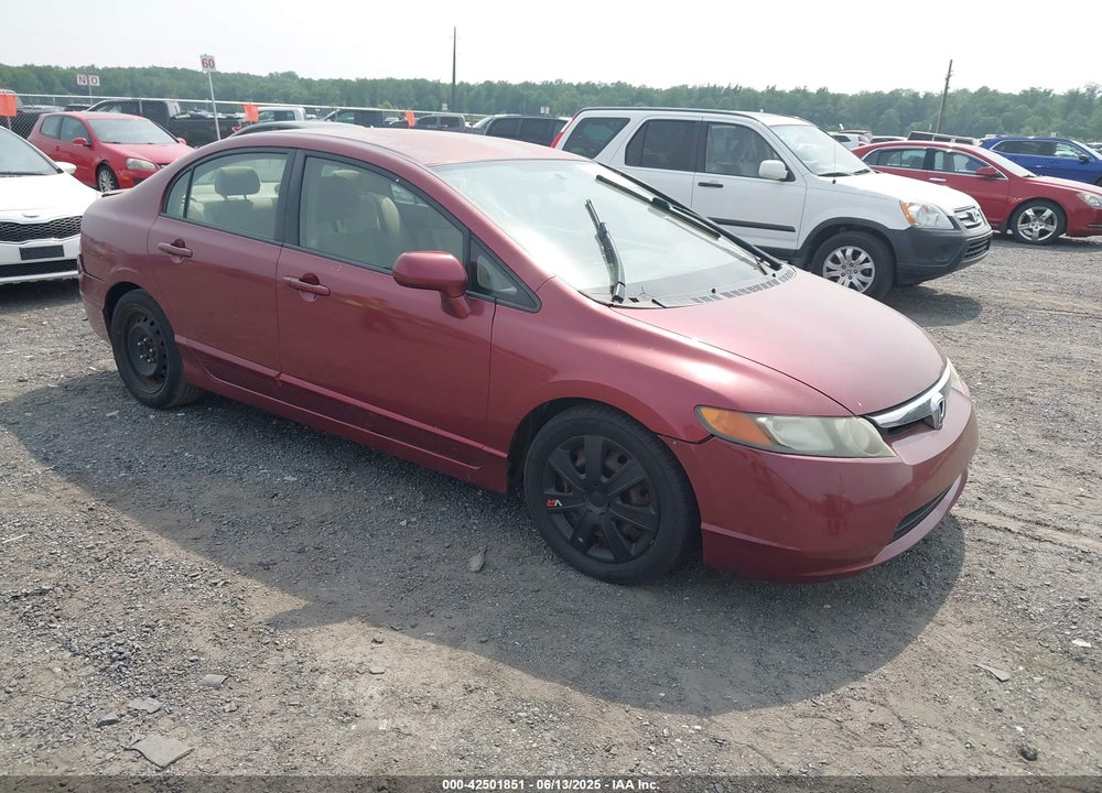 2007 HONDA CIVIC LX VIN: 2HGFA16577H511681