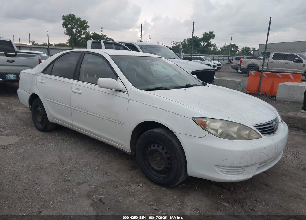 2006 TOYOTA CAMRY LE VIN: 4T1BE32K96U650596