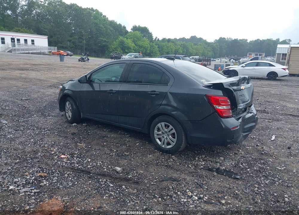 2017 CHEVROLET SONIC VIN: 1G1JB5SH2H4139820