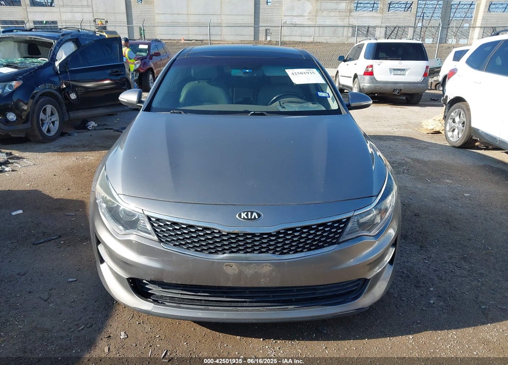 2016 KIA OPTIMA VIN: 5XXGU4L37GG008900