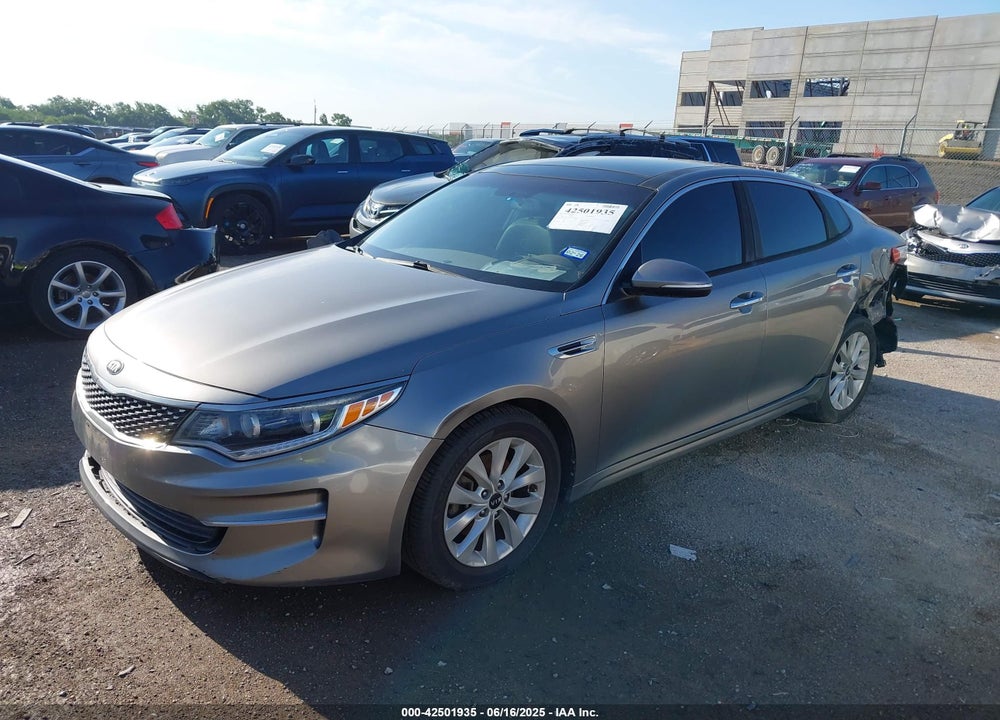 2016 KIA OPTIMA VIN: 5XXGU4L37GG008900