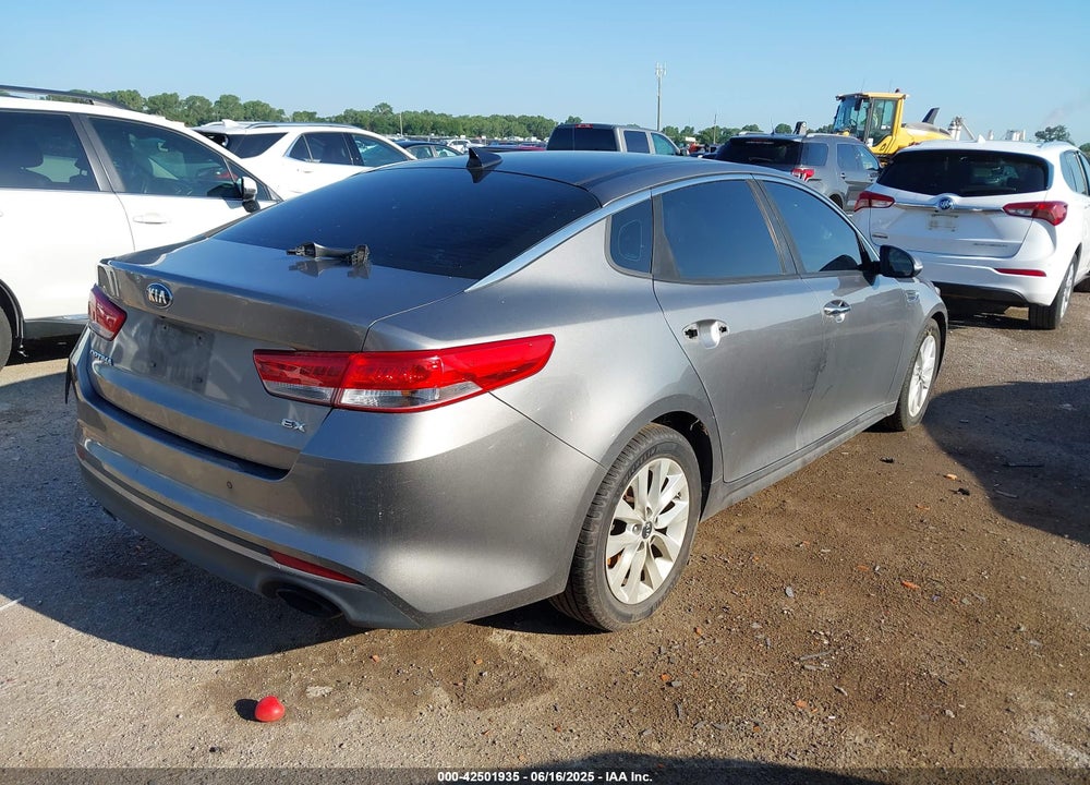 2016 KIA OPTIMA VIN: 5XXGU4L37GG008900