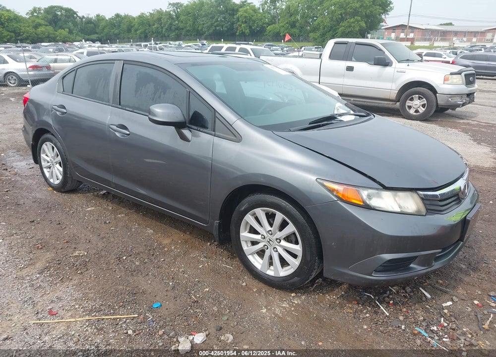 2012 HONDA CIVIC EX VIN: 19XFB2F89CE071030