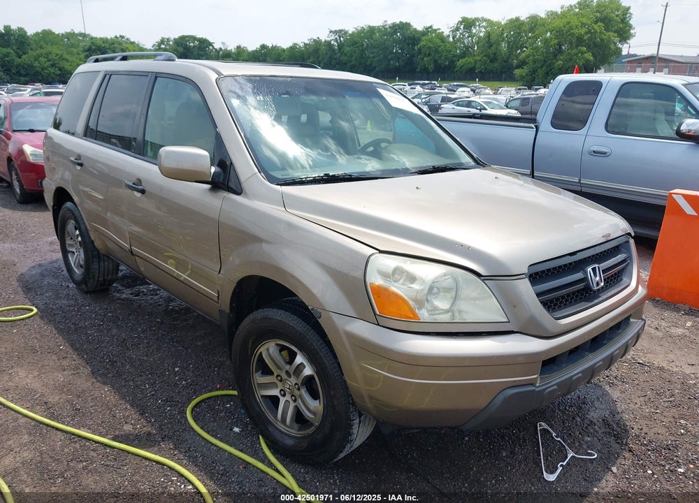 2005 HONDA PILOT EX-L VIN: 5FNYF18575B018088