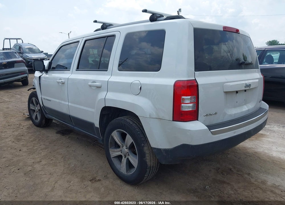 2016 JEEP PATRIOT HIGH ALTITUDE EDITION VIN: 1C4NJRFB5GD674048