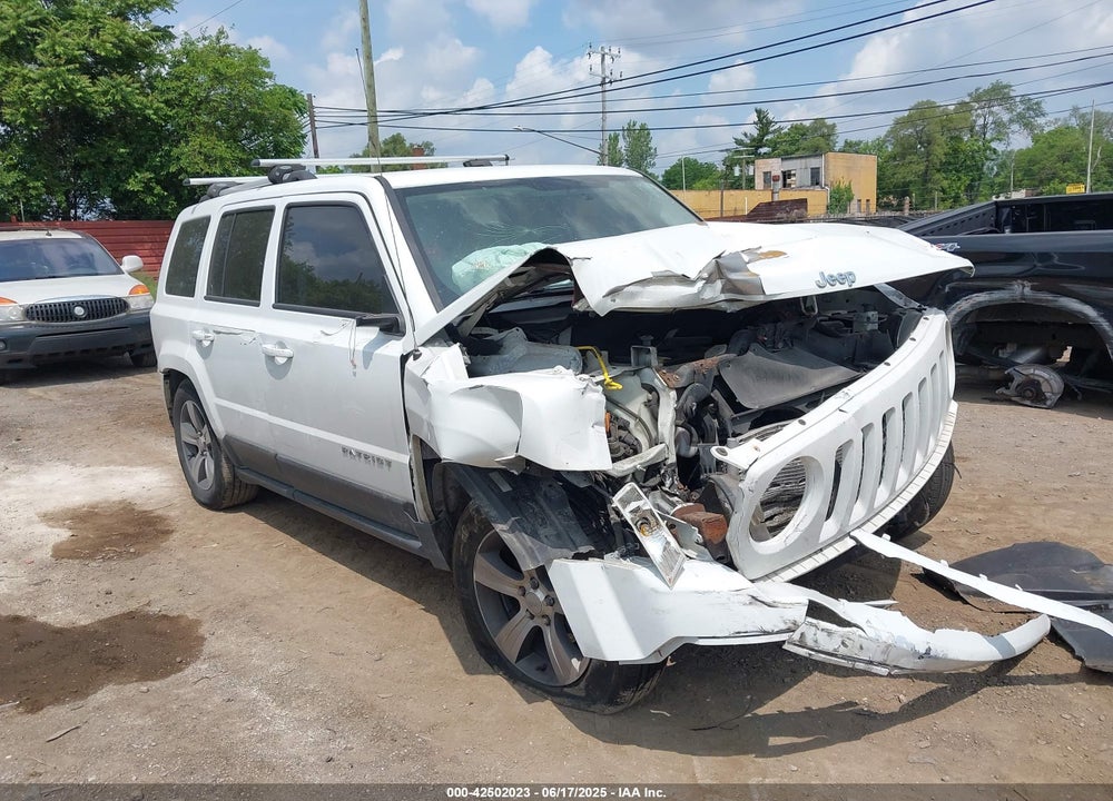 2016 JEEP PATRIOT HIGH ALTITUDE EDITION VIN: 1C4NJRFB5GD674048