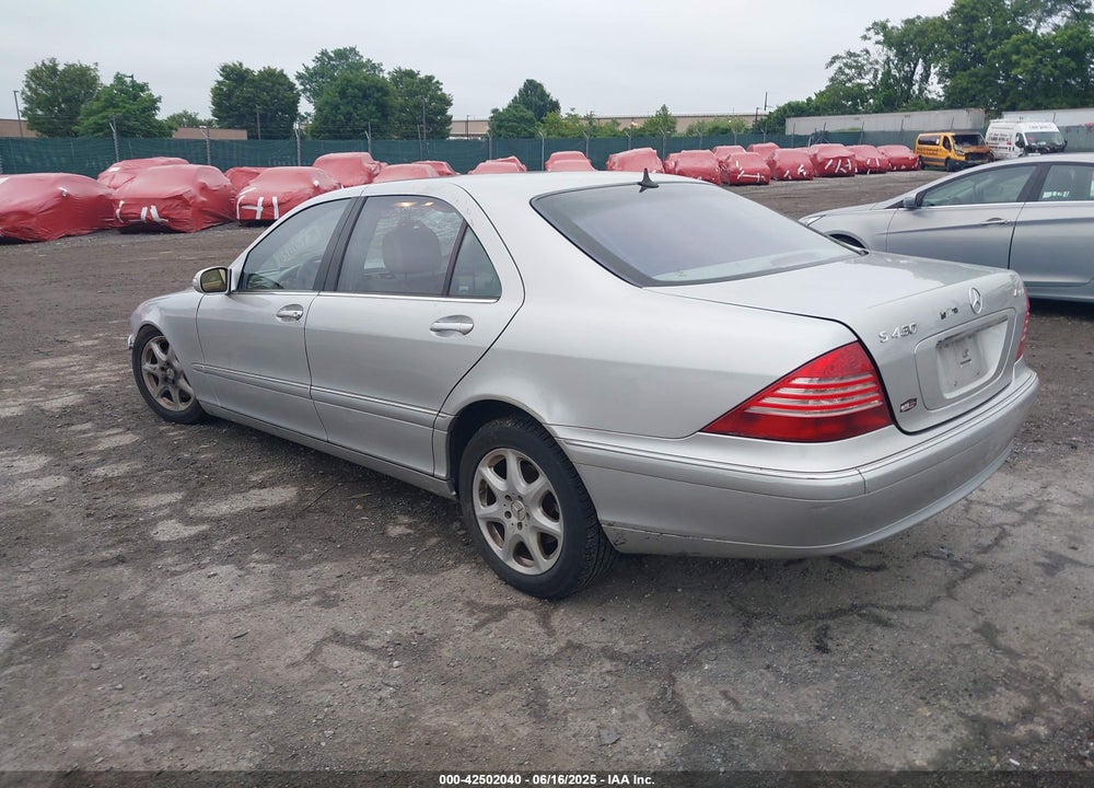 2004 MERCEDES-BENZ S-CLASS 4.3L VIN: WDBNG83J74A426576