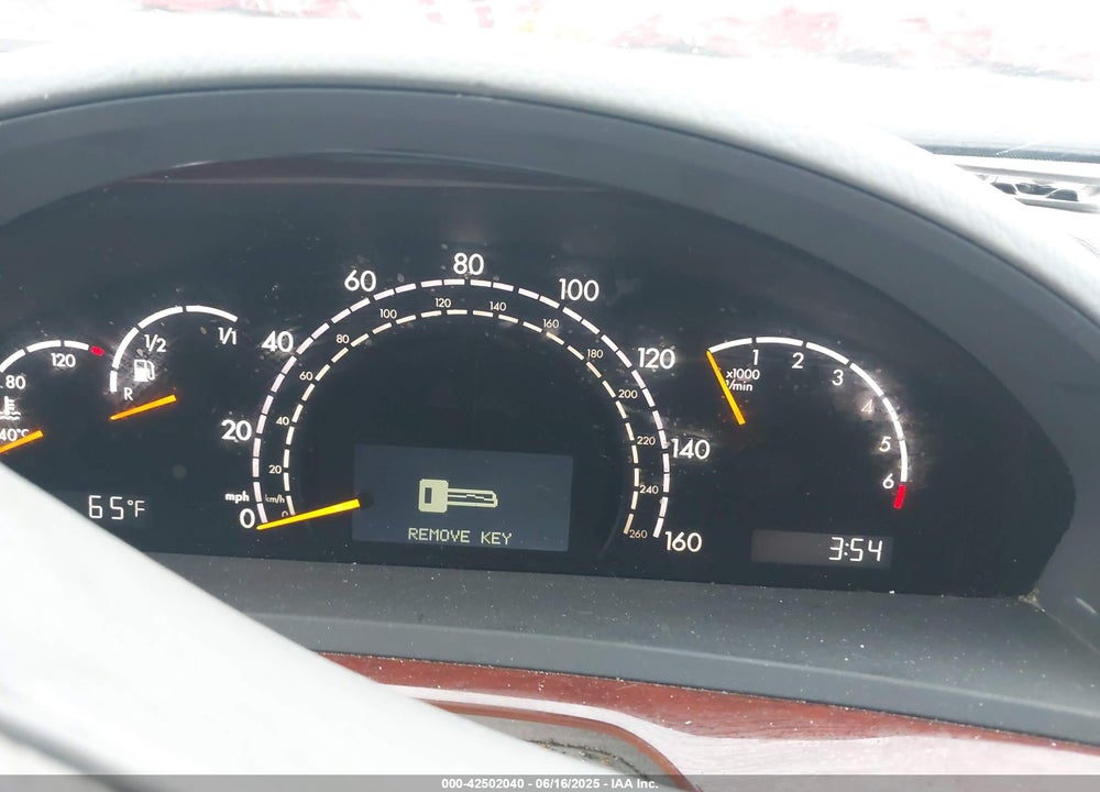 2004 MERCEDES-BENZ S-CLASS 4.3L VIN: WDBNG83J74A426576