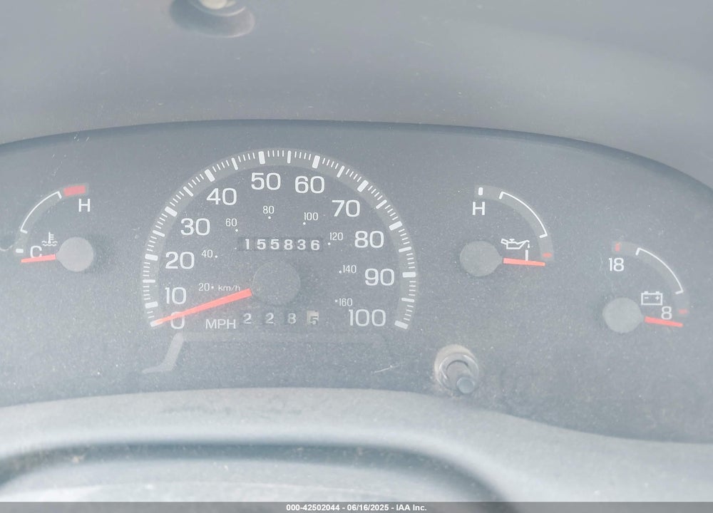 1997 FORD F-150 VIN: 1FTDF1722VNB40056