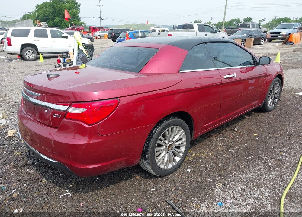 2013 CHRYSLER 200 LIMITED VIN: 1C3BCBFG1DN516428