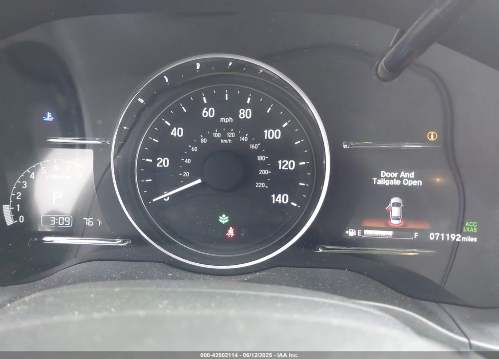 2022 HONDA HR-V VIN: 3CZRU5H5XNM717965