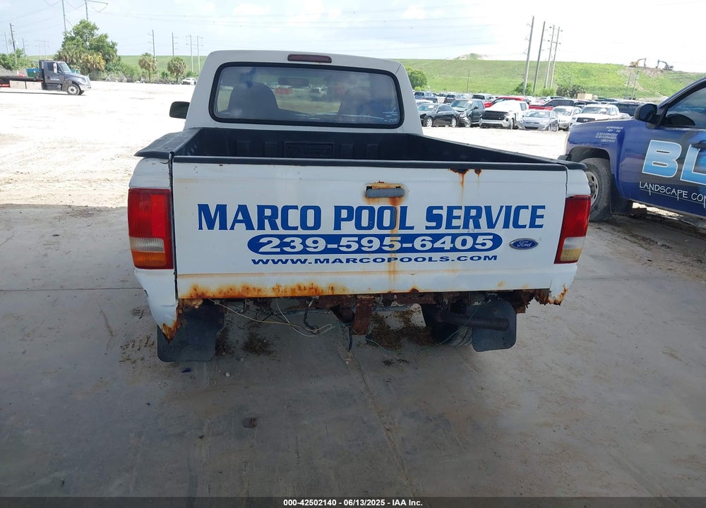 1997 FORD RANGER SPLASH/XL/XLT VIN: 1FTCR10A3VUB38522