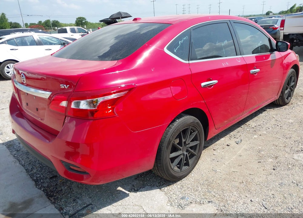 2016 NISSAN SENTRA SV VIN: 3N1AB7AP5GY322770