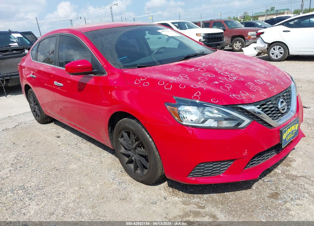 2016 NISSAN SENTRA SV VIN: 3N1AB7AP5GY322770