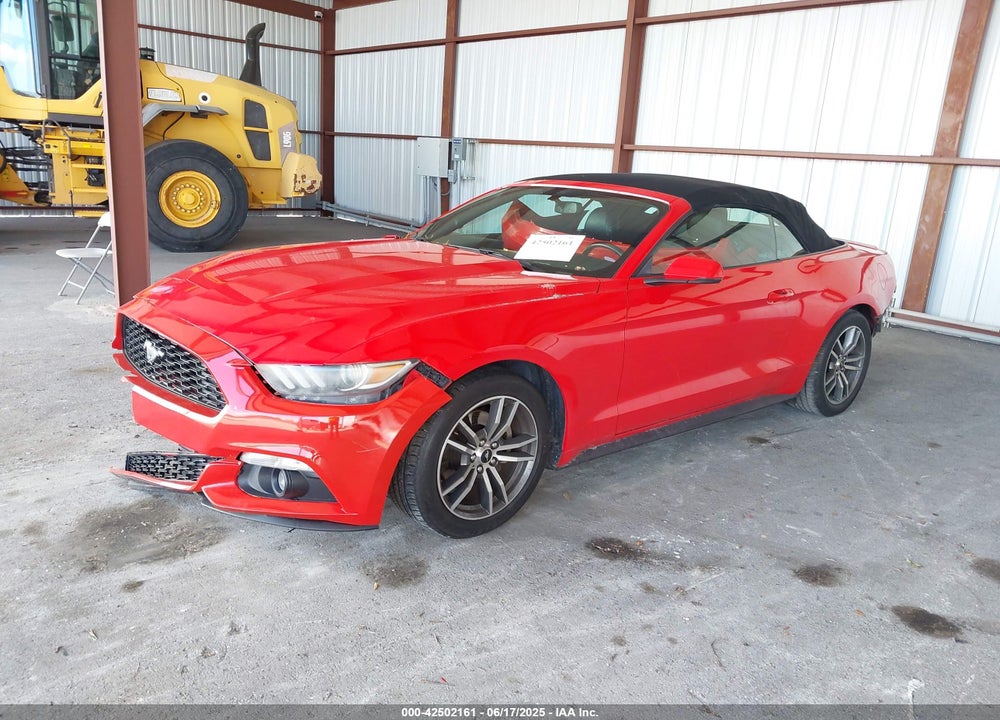 2016 FORD MUSTANG ECOBOOST PREMIUM VIN: 1FATP8UH5G5247265