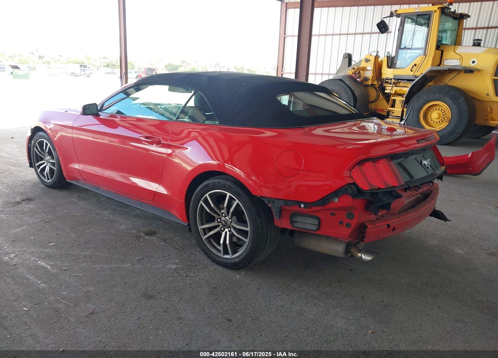 2016 FORD MUSTANG ECOBOOST PREMIUM VIN: 1FATP8UH5G5247265