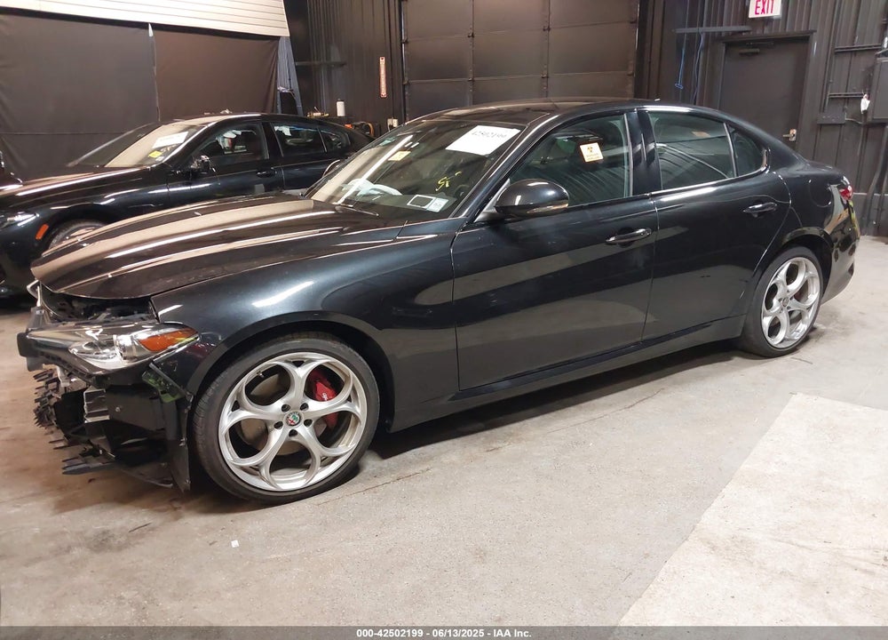 2021 ALFA ROMEO GIULIA TI SPORT AWD VIN: ZARFANBN7M7644482