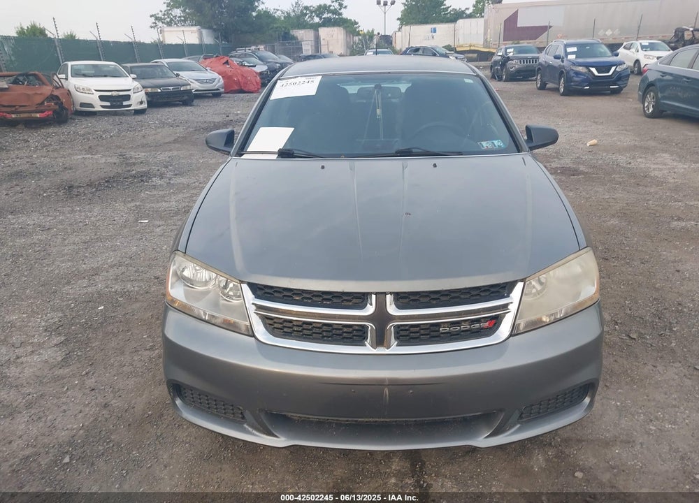 2013 DODGE AVENGER SE VIN: 1C3CDZABXDN729903