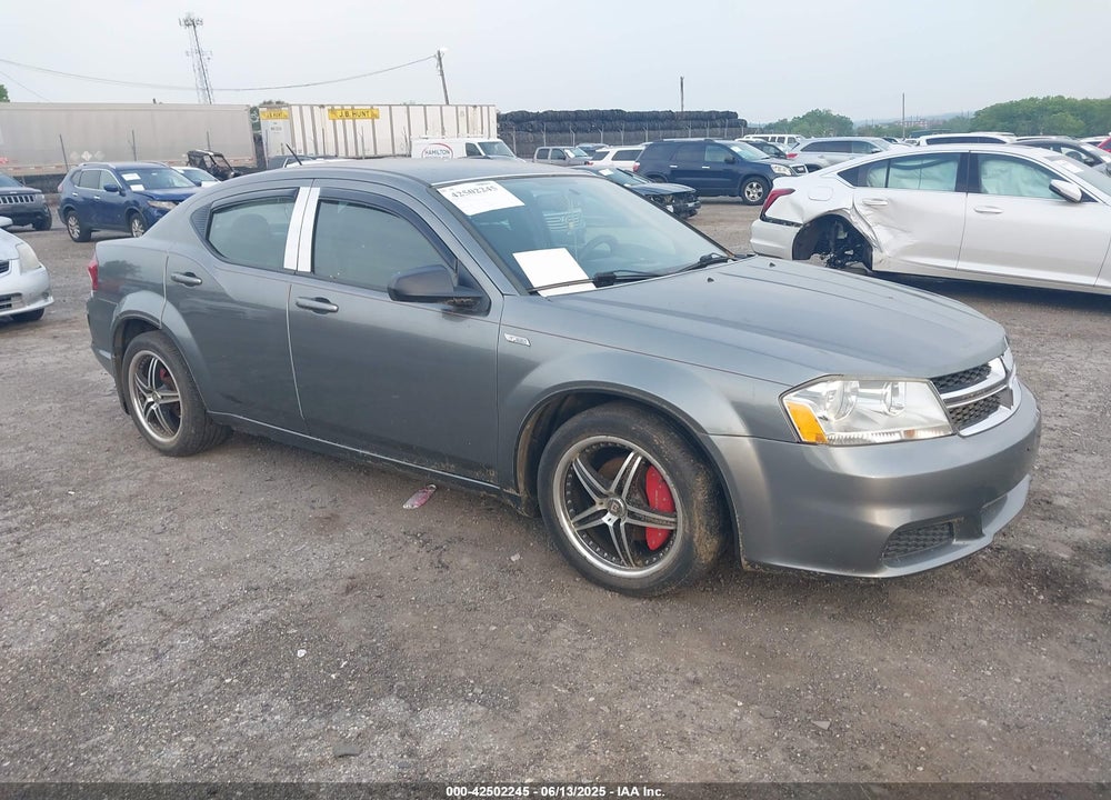 2013 DODGE AVENGER SE VIN: 1C3CDZABXDN729903