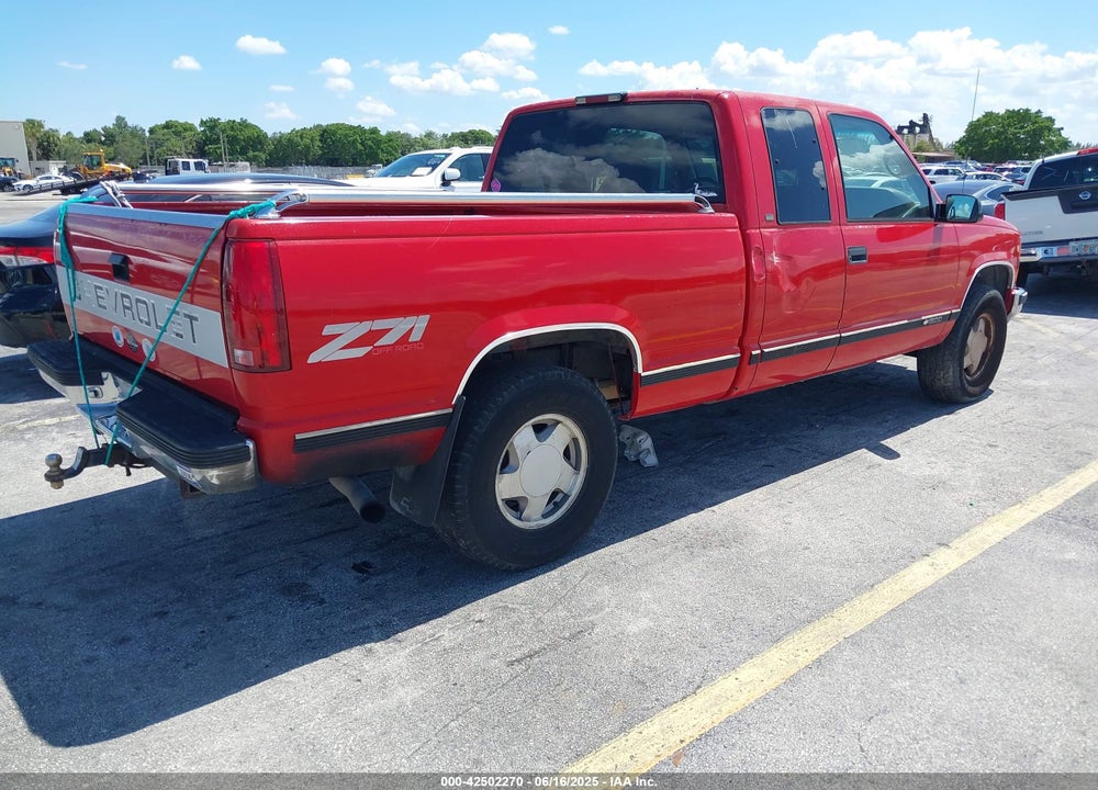 1997 CHEVROLET K1500 FLEETSIDE VIN: 2GCEK19R2V1256014