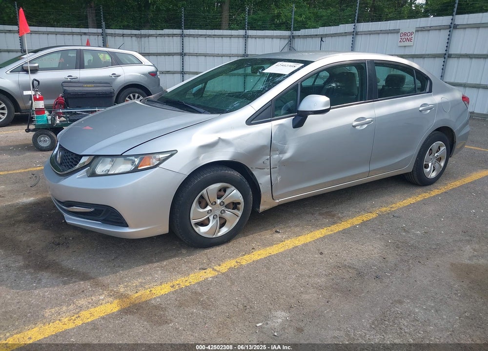 2013 HONDA CIVIC VIN: 19XFB2F59DE096551