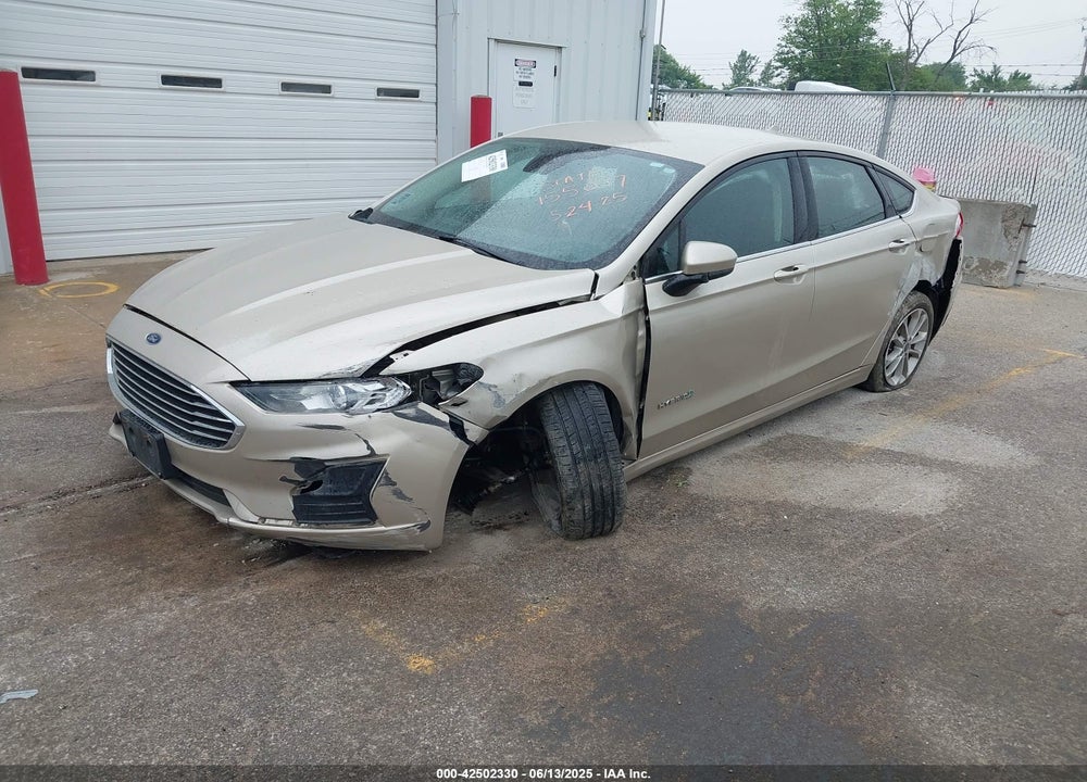 2019 FORD FUSION HYBRID VIN: 3FA6P0LU4KR102589