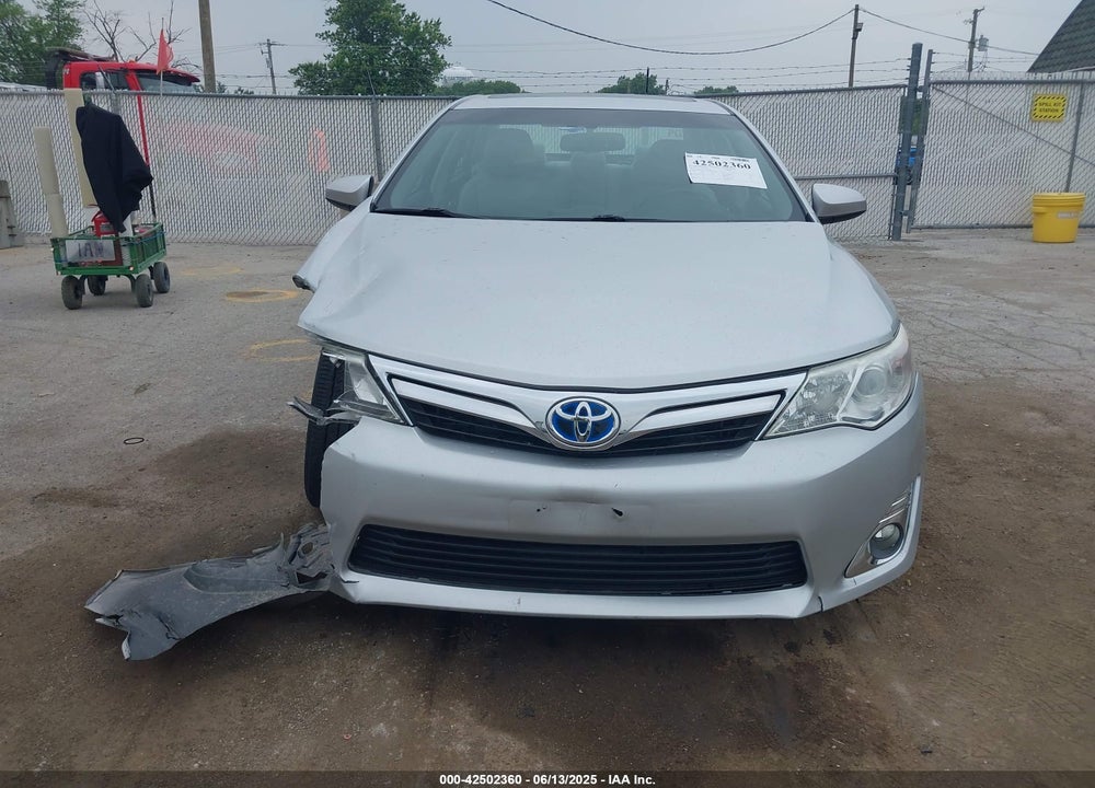 2014 TOYOTA CAMRY HYBRID VIN: 4T1BD1FK4EU114400