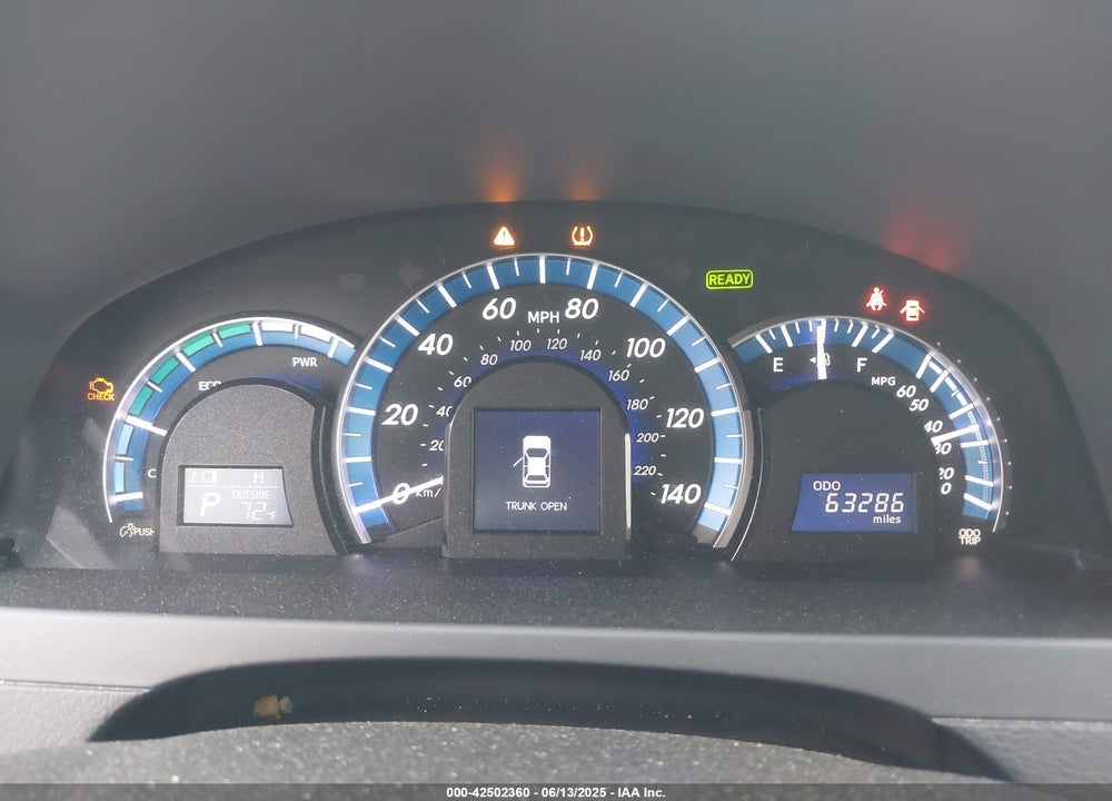 2014 TOYOTA CAMRY HYBRID VIN: 4T1BD1FK4EU114400