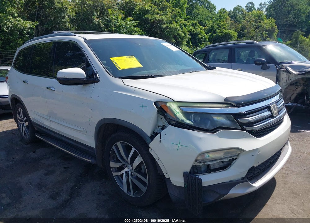 2017 HONDA PILOT ELITE VIN: 5FNYF6H0XHB009200