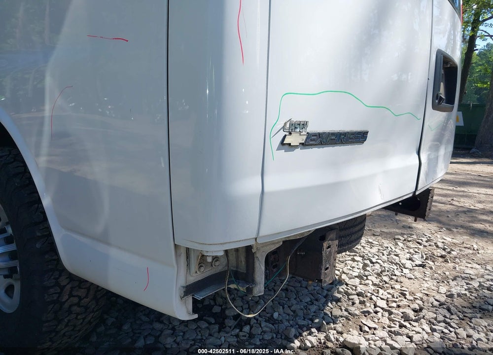 2017 CHEVROLET EXPRESS 3500 WORK VAN VIN: 1GCZGHFF9H1136193