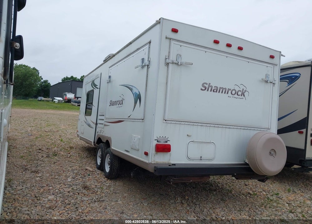 2011 FOREST RIVER FLAGSTAFF SHAMROCK 233 TRAVEL TRAILER VIN: 4X4TFLY22BD109424