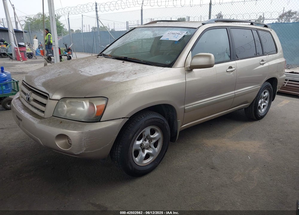 2004 TOYOTA HIGHLANDER VIN: JTEDD21A440098220