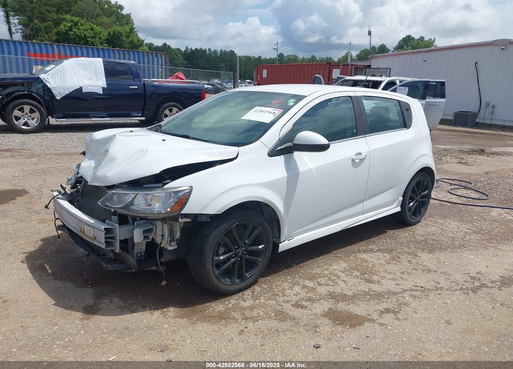 2018 CHEVROLET SONIC VIN: 1G1JF6SB6J4121932