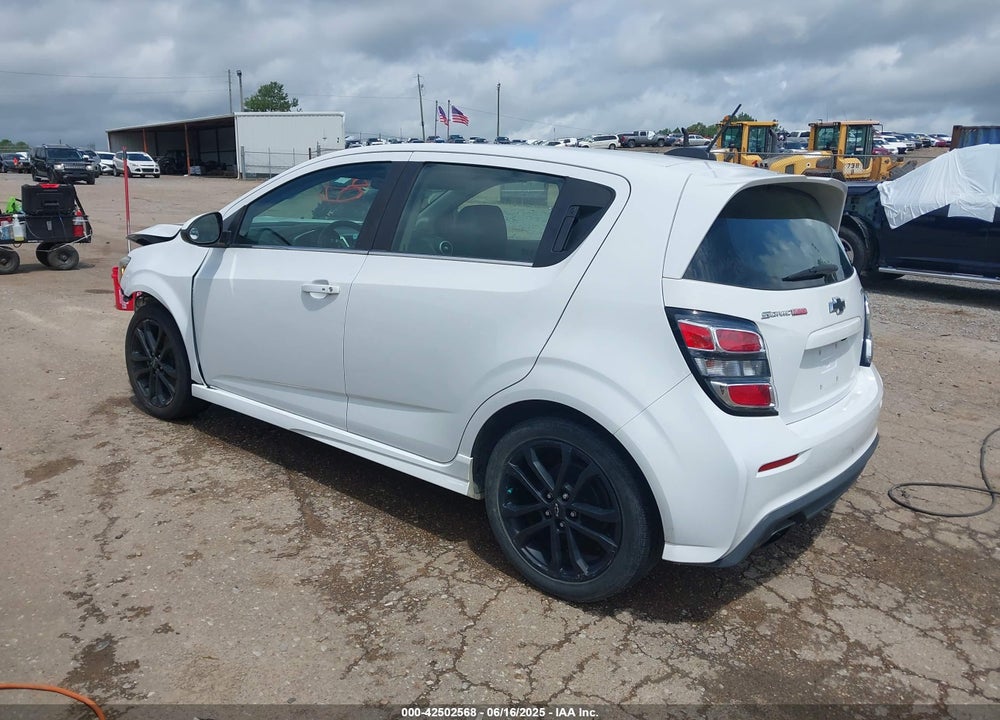 2018 CHEVROLET SONIC VIN: 1G1JF6SB6J4121932