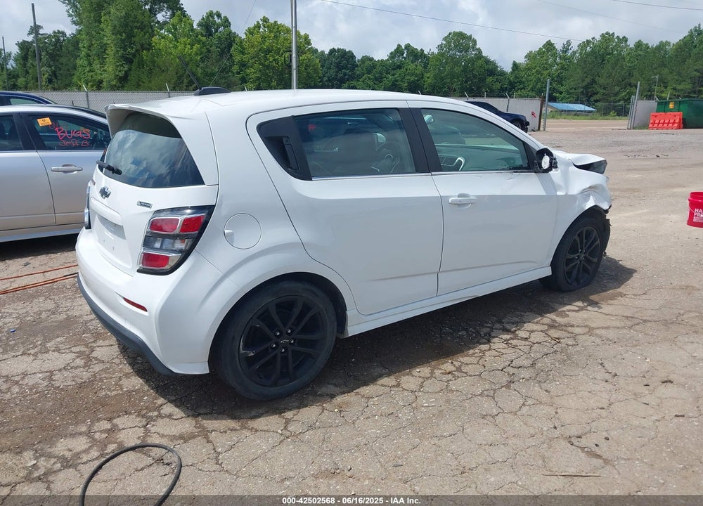 2018 CHEVROLET SONIC VIN: 1G1JF6SB6J4121932