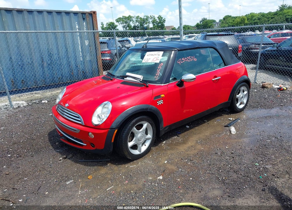 2005 MINI COOPER VIN: WMWRF33445TF61684