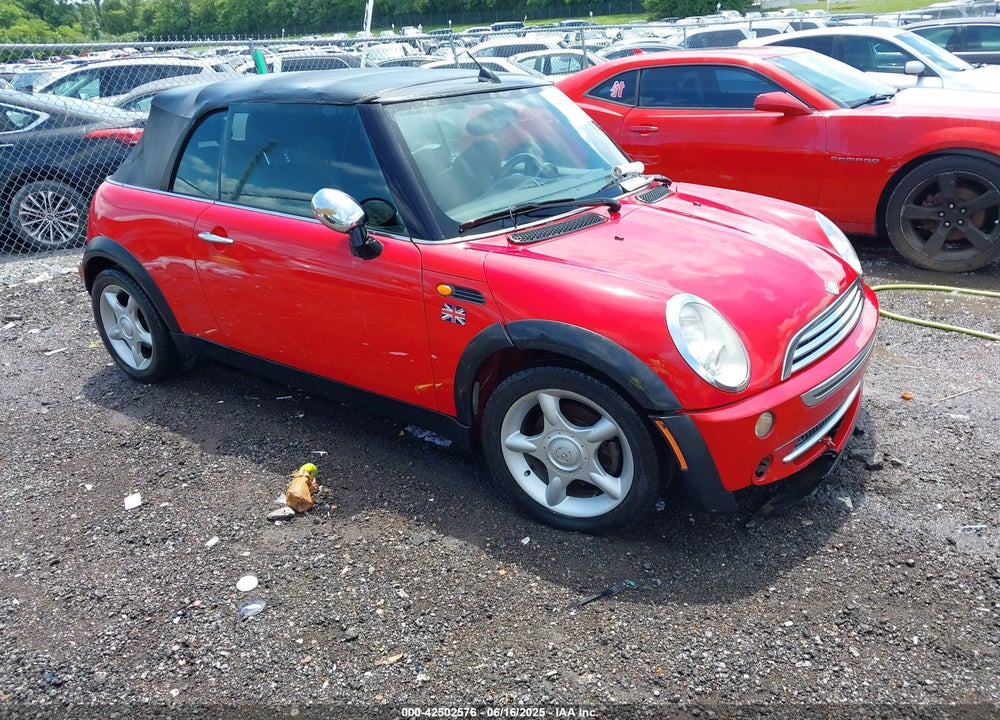 2005 MINI COOPER VIN: WMWRF33445TF61684