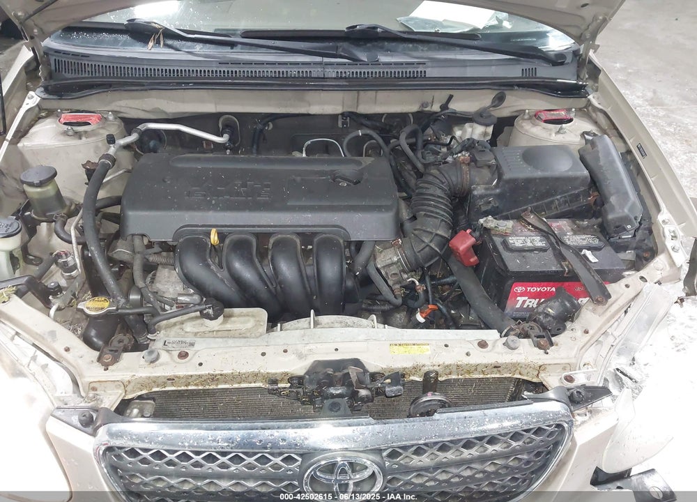 2008 TOYOTA COROLLA VIN: 2T1BR32E88C861386