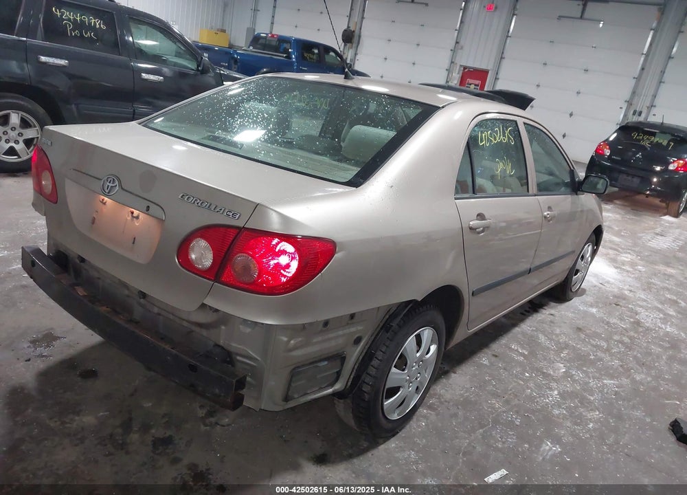 2008 TOYOTA COROLLA VIN: 2T1BR32E88C861386