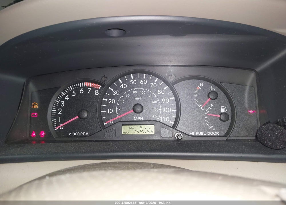 2008 TOYOTA COROLLA VIN: 2T1BR32E88C861386