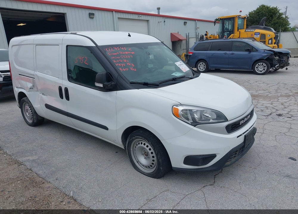 2022 RAM PROMASTER CITY CARGO VAN VIN: ZFB636VP9N6V97974