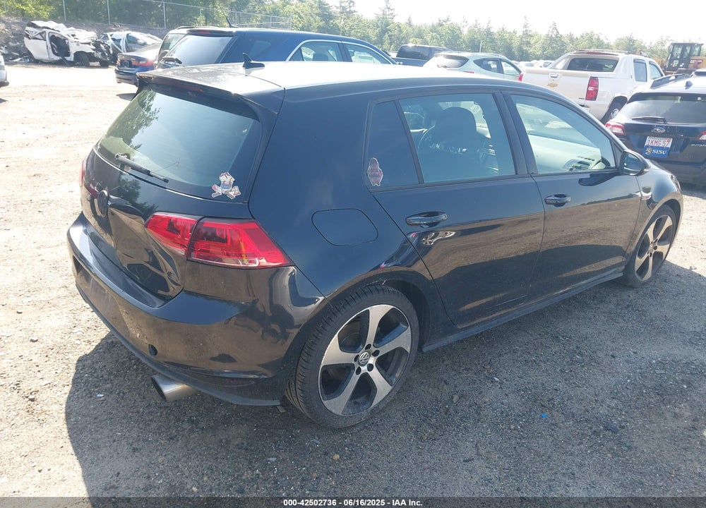 2015 VOLKSWAGEN GTI VIN: 3VW4T7AU2FM009966