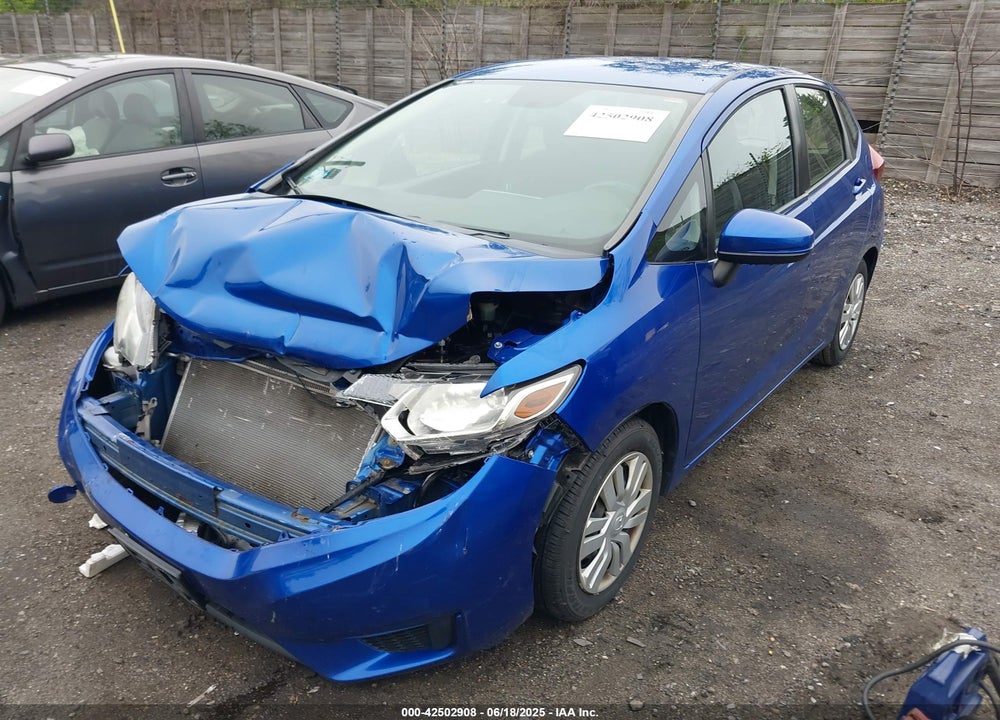 2017 HONDA FIT VIN: JHMGK5H5XHS022950