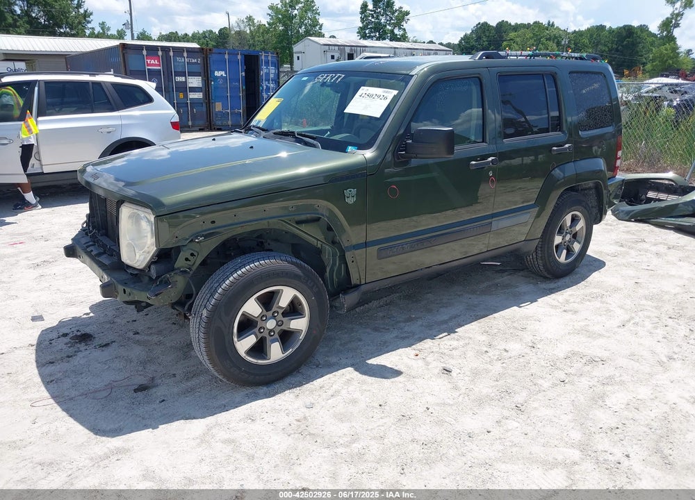 2008 JEEP LIBERTY SPORT VIN: 1J8GP28K18W144895