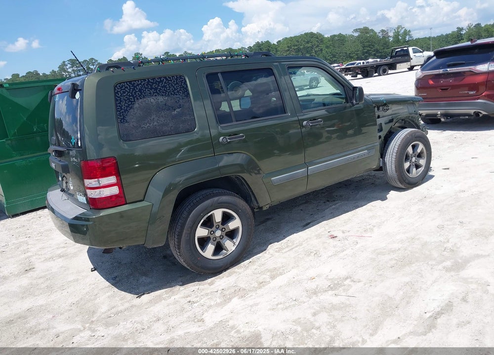 2008 JEEP LIBERTY SPORT VIN: 1J8GP28K18W144895