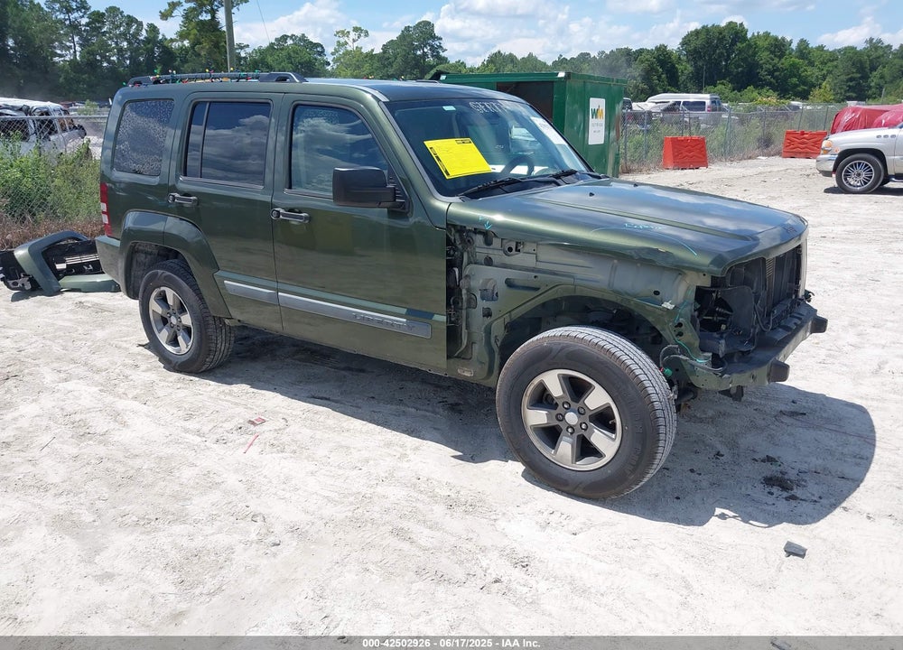 2008 JEEP LIBERTY SPORT VIN: 1J8GP28K18W144895