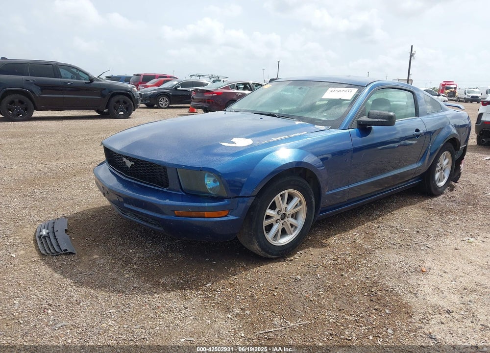 2007 FORD MUSTANG VIN: 1ZVFT80N775283129