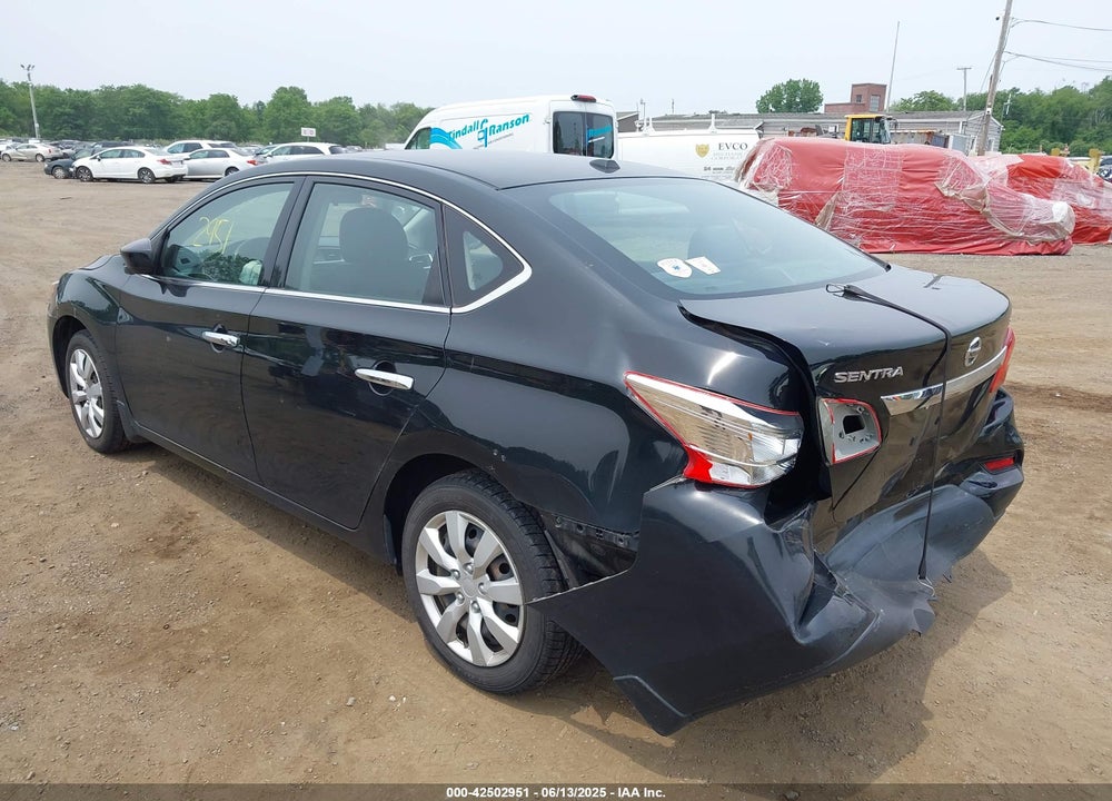 2016 NISSAN SENTRA VIN: 3N1AB7AP8GY327932
