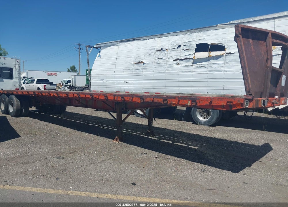 1972 TRAILER FRUEHAUF VIN: 00000000FRR507817